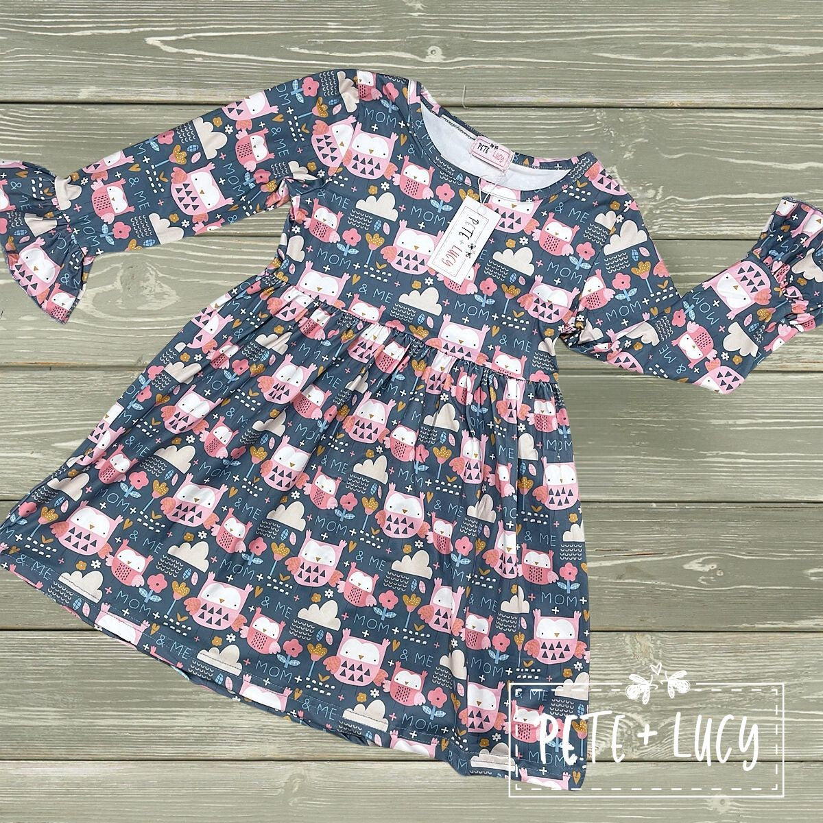 OWL ALWAYS LOVE YOU GIRLS DRESS
