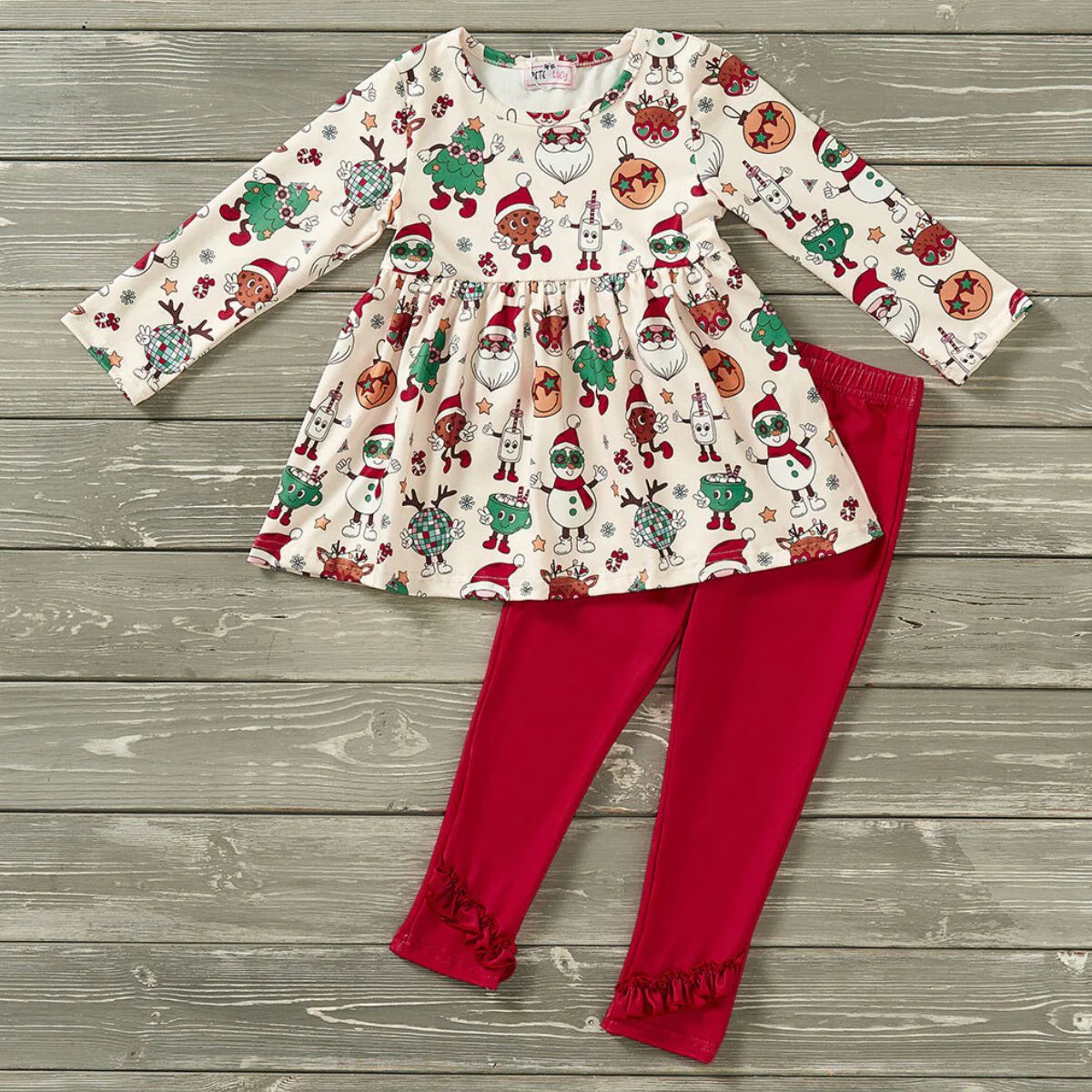 GROOVIN INTO CHRISTMAS 2 PIECE SET