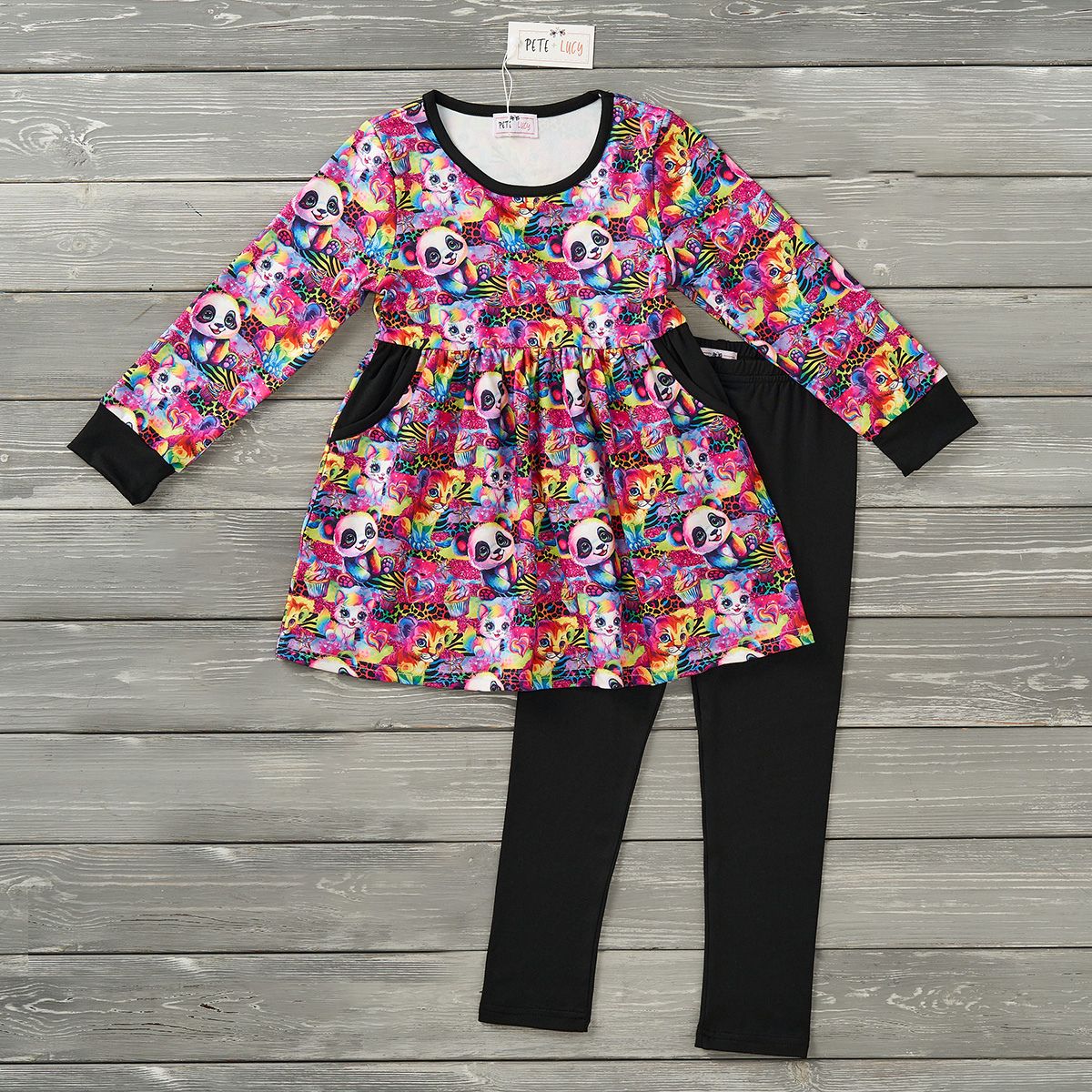 NEON NOSTALGIA PANT SET