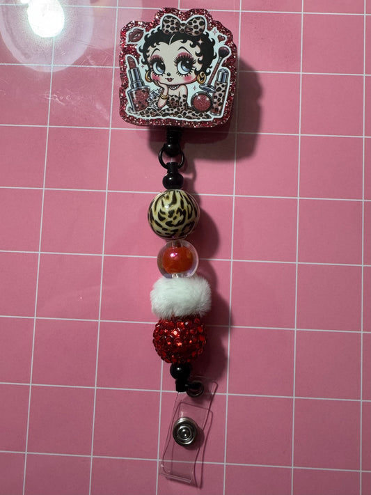 BETTY BOOP BADGE REEL