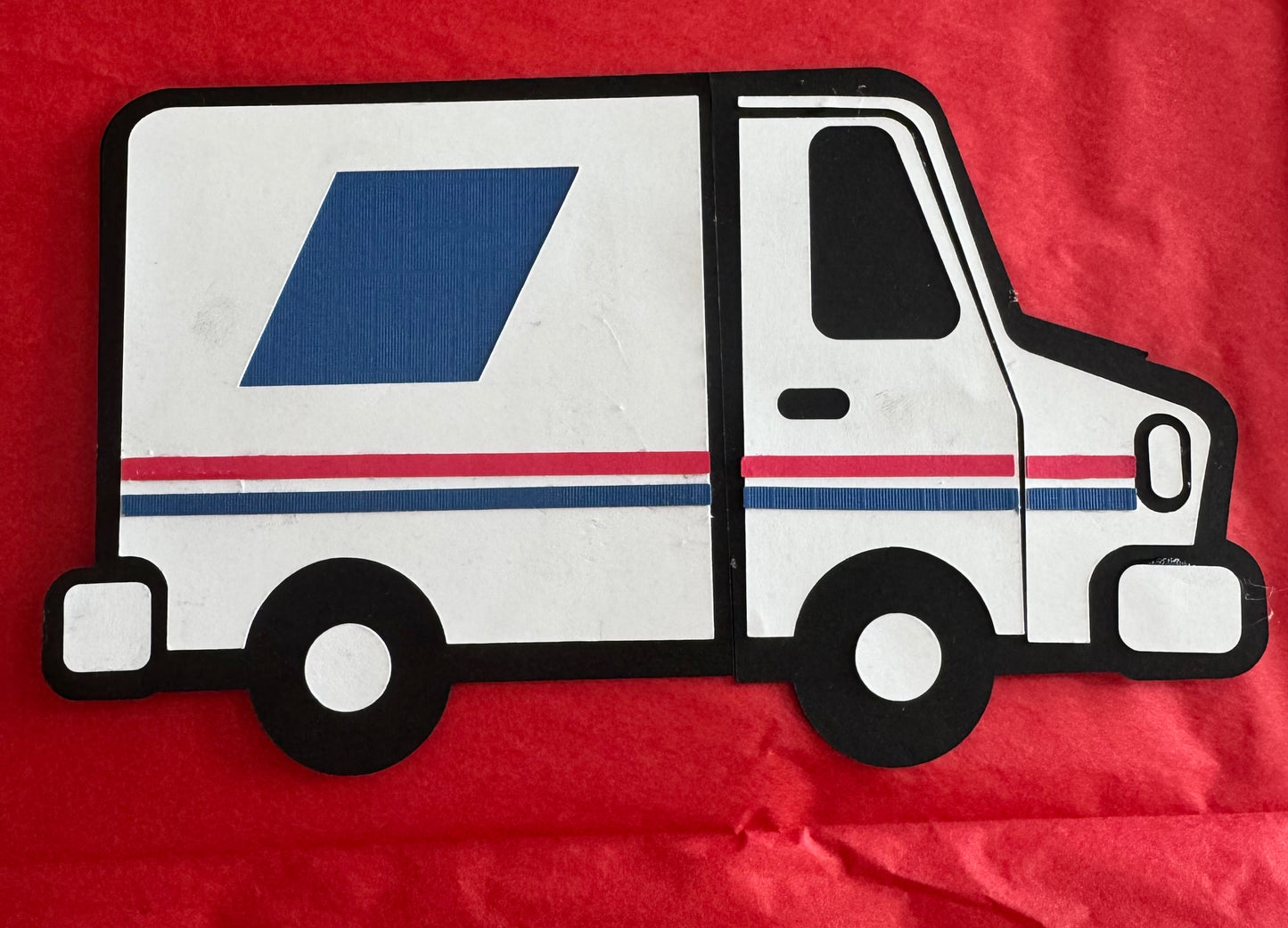 USPS MAIL TRUCK GIFT/MONEY CARD HOLDER