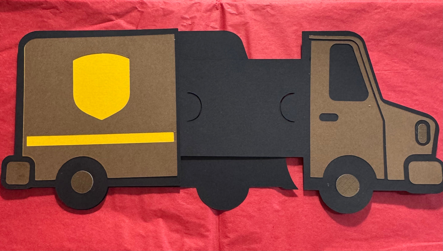 UPS GIFT CARD/MONEY HOLDER